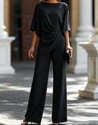 Lorna | Draped Waist Two Piece Set