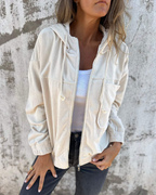 Cordavelle | Women’s Zip-Front Textured Summer Jacket