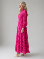 Rose | Lace Midi Dress