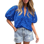 MAYUMI™ – Elegant Chic Puff Sleeve Long Sleeve Top
