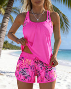 Barbara™ | Elegant Ocean Print Split Tankini