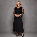 Vivienne | Elegant Beaded Evening Dress