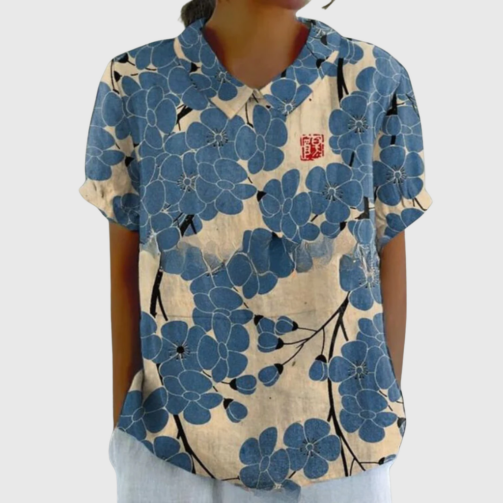 Bonnie | Vintage Floral Blouse