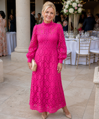 Rose | Lace Midi Dress