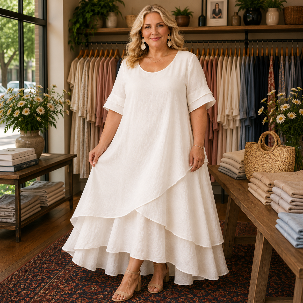 Liora™ | Flowing Grace Maxi Dress