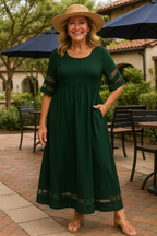 Alurea | Elegant Maxi Dress – Timeless Comfort, Effortless Confidence