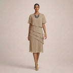 MARA | Elegant Ruffle Dress with Flattering Comfort