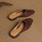 Velmirae | Women’s Woven Orthopedic Slip-On Slides