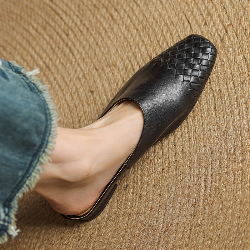 Velmirae | Women’s Woven Orthopedic Slip-On Slides