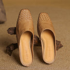 Velmirae | Women’s Woven Orthopedic Slip-On Slides