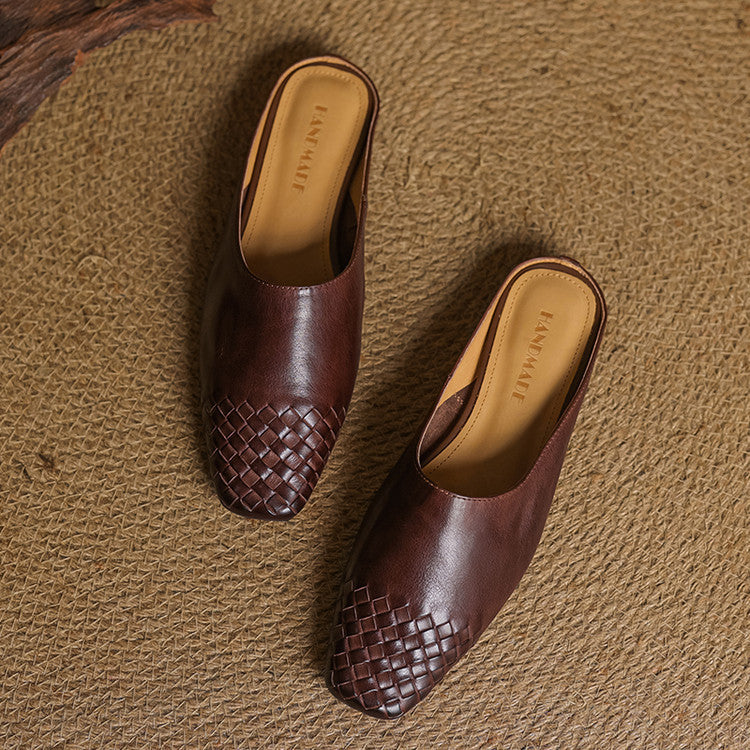 Velmirae | Women’s Woven Orthopedic Slip-On Slides