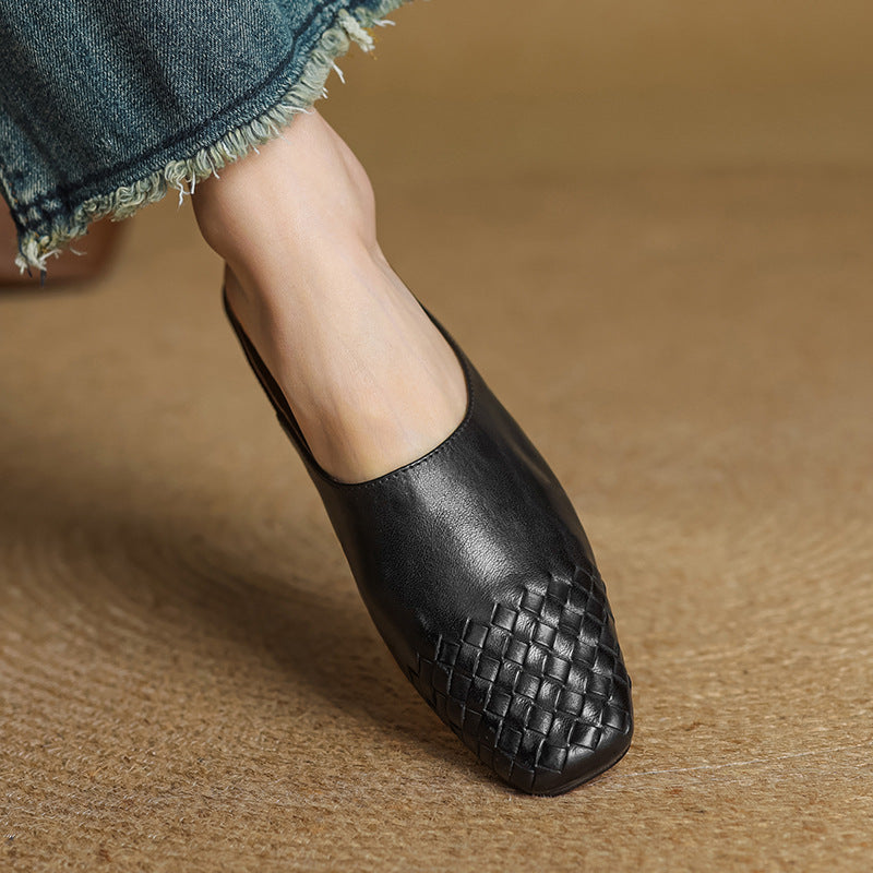 Velmirae | Women’s Woven Orthopedic Slip-On Slides