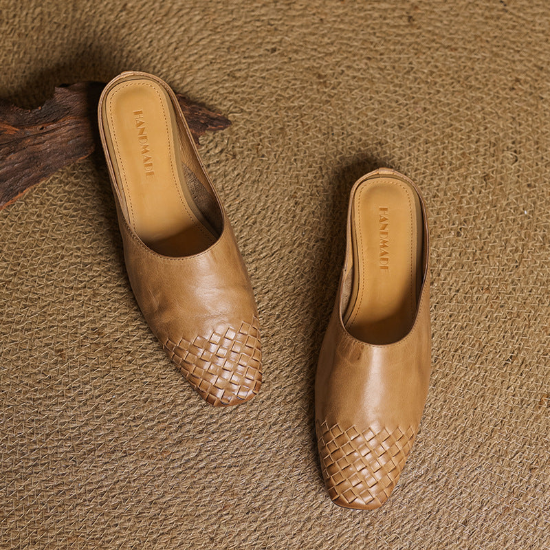 Velmirae | Women’s Woven Orthopedic Slip-On Slides
