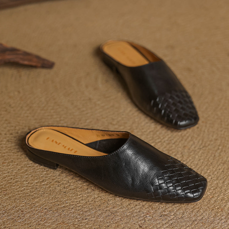 Velmirae | Women’s Woven Orthopedic Slip-On Slides