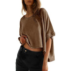 JOLI™ – Classic Oversized Loose-Fit Tee