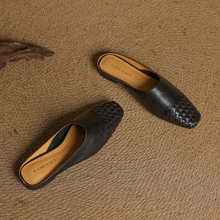 Velmirae | Women’s Woven Orthopedic Slip-On Slides
