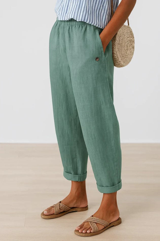 Lorraine | Timeless Everyday Cotton Trousers