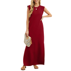 Riane™ | Classic Loose Sleeveless Beach Maxi Dress