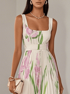 Serelina | Women’s Pleated Maxi Dress