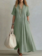 Liora | Pleated Dress