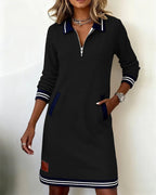 Diane | Elegant Long Sleeve Dress