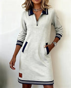 Diane | Elegant Long Sleeve Dress