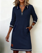 Diane | Elegant Long Sleeve Dress
